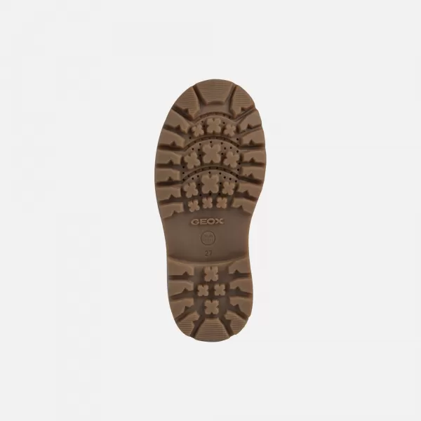  Stiefeletten für Jungen GEOX SHAYLAX J16FAB032BCC0930 HELLBRAUN 