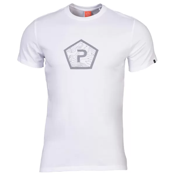  T-Shirt PENTAGON SHAPE K09012 WEIß 