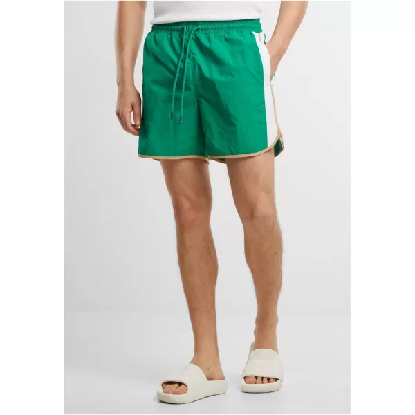  Badeshorts für Herren URBAN CLASSICS TB7348 FROSCH GRÜN 