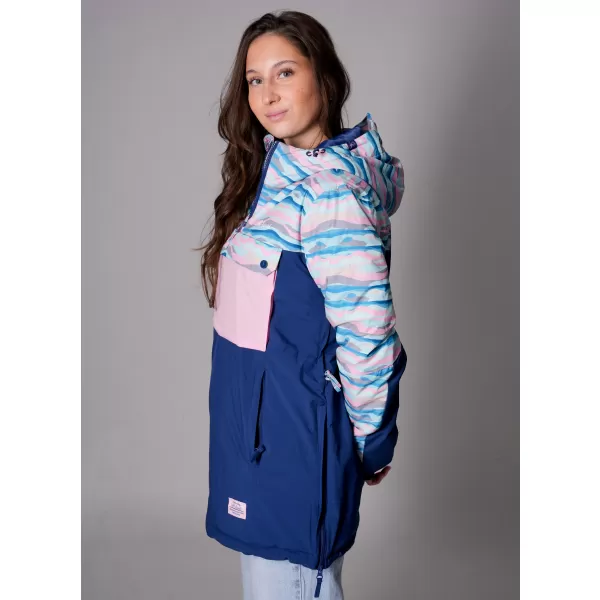  Winterjacke für Damen ALTISPORT GANICE DUNKELBLAU 