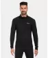 Fleece-Sweatshirt für Herren KILPI VIGO-M ZM0207KI SCHWARZ