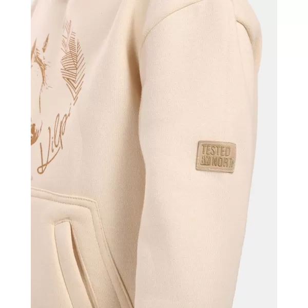  Sweatshirt für Mädchen KILPI NORTHEN-JG ZJ0211KI BEIGE 