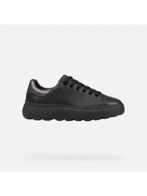 Damen-Sneaker GEOX SPHERICA EC4.1 G000584 SCHWARZ