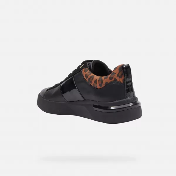  Damen-Sneaker GEOX DALYLA G009417 SCHWARZ 