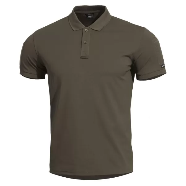  Herren-T-Shirt mit Kragen PENTAGON PATROL POLO SHIRT D09101 06E D09101 BRAUNGRAU 