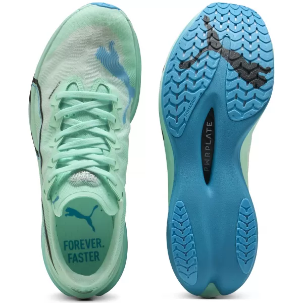  Herrenschuhe PUMA DEVIATE NITRO ELITE 3 30980907 MINZSCHMELZE/GESCHWINDIGKEIT BLAU 