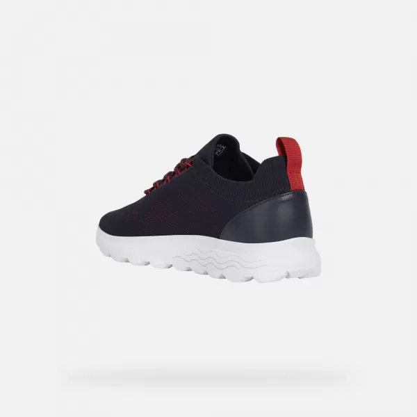  Herren-Sneaker GEOX SPHERICA G002561 DUNKELBLAU 