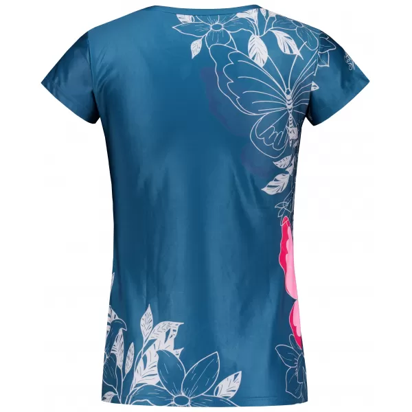  Frauen Freizeit t -Shirt Premium ALTISPORT VOJ/ALW119TR06 SMARAGD 