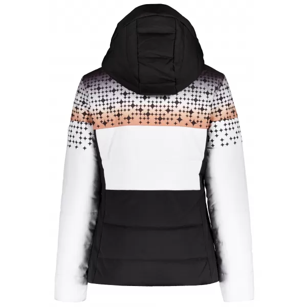  Winterjacke für Damen KIXMI VANIKA SCHWARZ/WEIß 