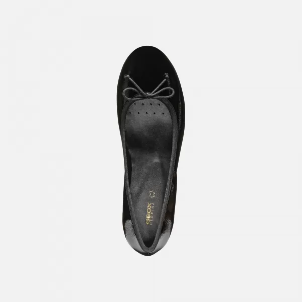  Damenschuhe mit Absatz GEOX FLORETIA SCHWARZ 