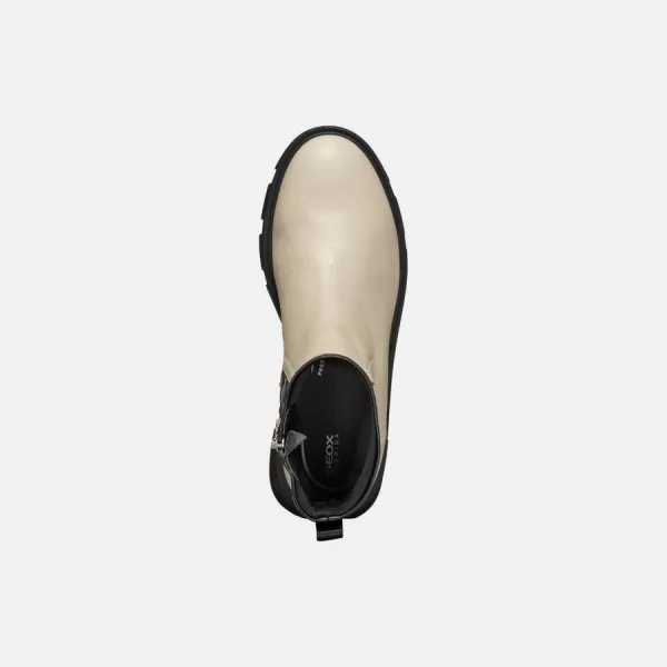  Damen-Schnürschuhe GEOX VILDE CREMIG 