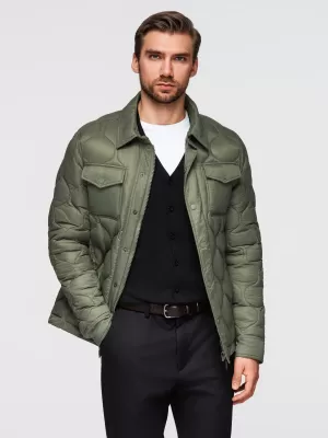 Jacke OMBRE OM-JALP-0215 OLIVE