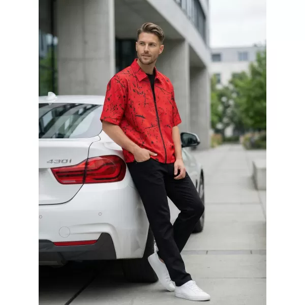  Premium-Herrenhemd ALTISPORT VOJ/ALM034KOS01 ROT 
