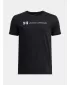 T-Shirt für Jungen UNDER ARMOUR UA B LOGO WORDMARK SS 1389963-001 SCHWARZ