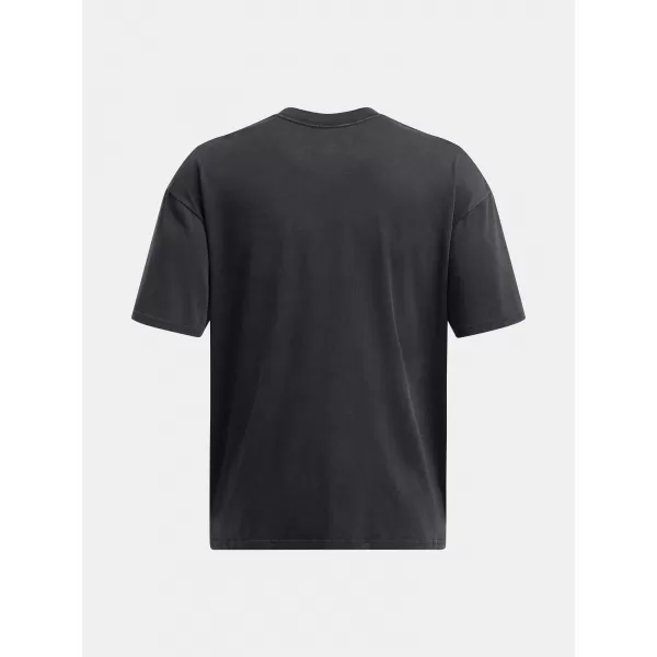  Herren-T-Shirt UNDER ARMOUR UA M HW OS LOGO WASH SS 1389147-001 SCHWARZ 