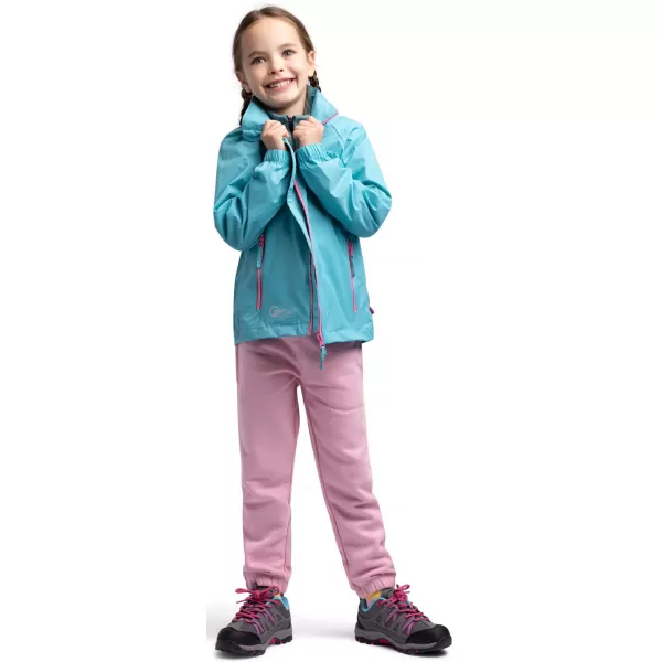  Wasserdichte Kinderjacke TRESPASS QIKPAC X AQUAMARIN 