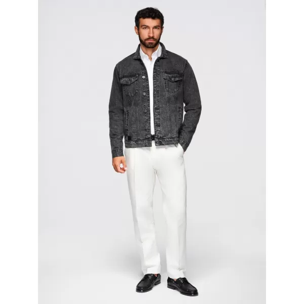  Jacke OMBRE OM-JADJ-0219 SCHWARZ 