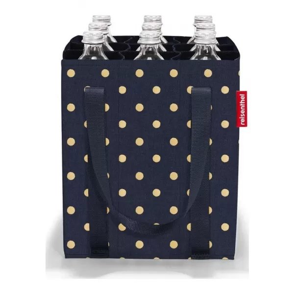  Tasche REISENTHEL BOTTLEBAG METALLISCHE PUNKTE BLAU 