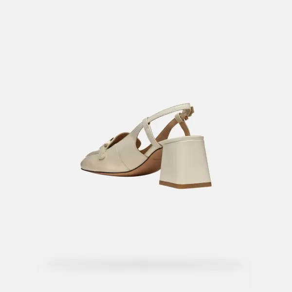  Damenschuhe mit Absatz GEOX CORONILLA CREMIG 