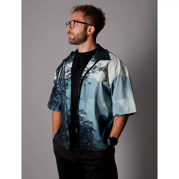  Premium-Shirt für Herren ALTISPORT VOJ/ALM103KOS01 BAMBUS 