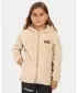 Fleece-Sweatshirt für Mädchen KILPI NORKA-JG ZJ0207KI BEIGE