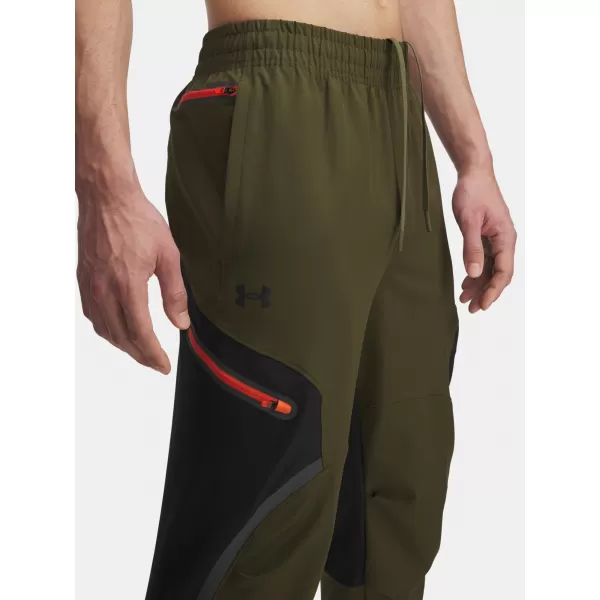  Sporthose für Herren UNDER ARMOUR UA UNSTOPPABLE CARGO PANT 1390256-308 GRÜN 