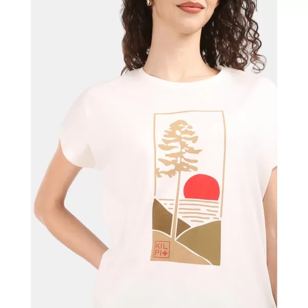  Damen-T-Shirt KILPI JERSIE-W ZL0305KI WEIß 