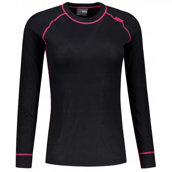  Thermo-Set für Damen ALTISPORT GOLDA SCHWARZ/ROSA 