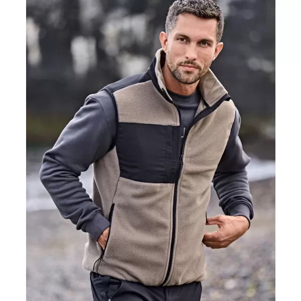 Herrenweste TEE JAYS | TJ 9122 TIEFGRÜN/SCHWARZ 