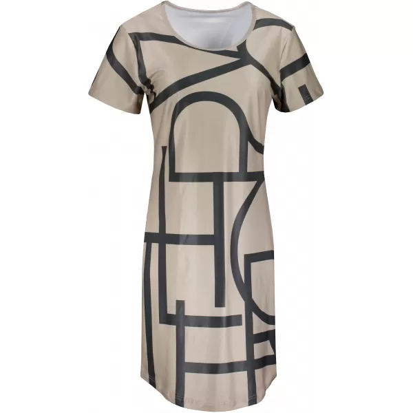  Damen erweitert T -Shirt Premium ALTISPORT VOJ/ALW085SAT02 HELLBRAUN 