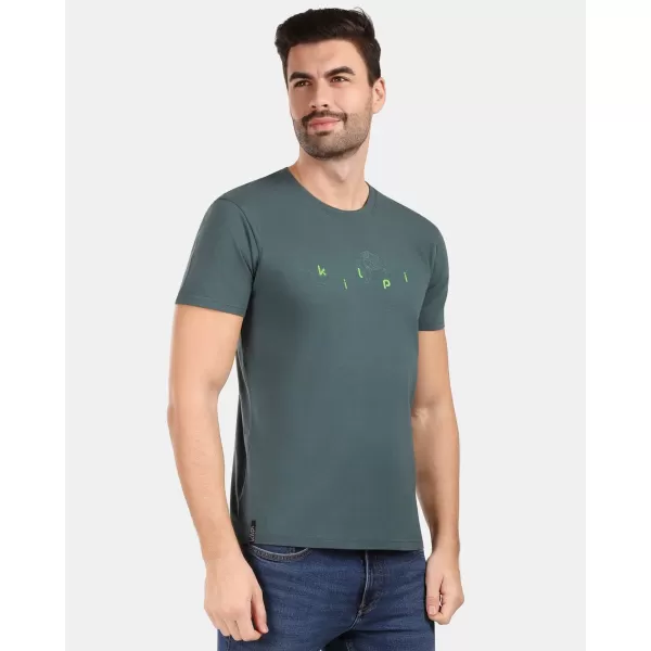  Herren-T-Shirt KILPI SPACER-M ZM0305KI DUNKELGRÜN 