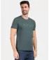 Herren-T-Shirt KILPI SPACER-M ZM0305KI DUNKELGRÜN