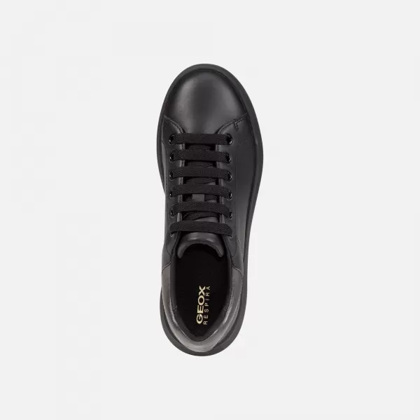  Damen-Sneaker GEOX SPHERICA EC4.1 G000584 SCHWARZ 