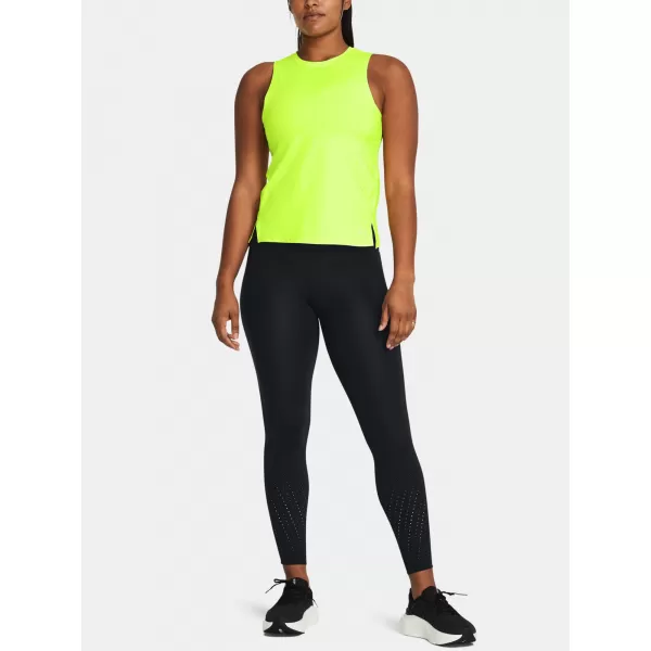  Leggings für Damen UNDER ARMOUR UA LAUNCH ELITE ANKLE TIGHTS 1383367-001 SCHWARZ 
