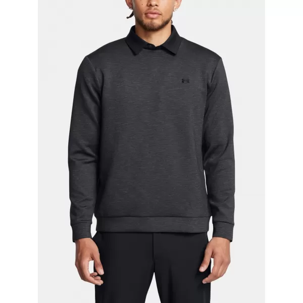  Herren-Sweatshirt UNDER ARMOUR UA DRIVE MIDLAYER CREW 1387122-001 SCHWARZ 