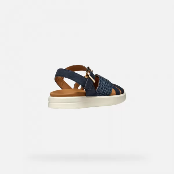  Damensandalen GEOX XAN2S DUNKELBLAU 