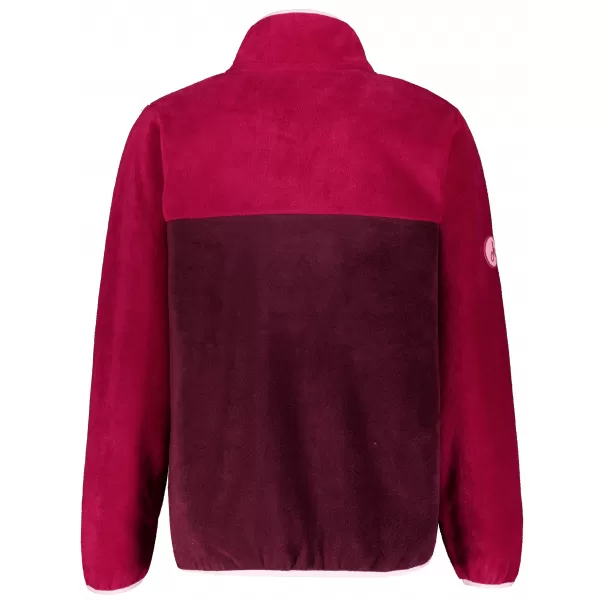  Fleece-Sweatshirt für Damen ALTISPORT GEMMY BURGUND 