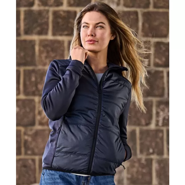  Damenjacke TEE JAYS | TJ 9113 TIEFGRÜN/SCHWARZ 