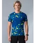 Funktionelle Kompression von Männern t -Shirt Premium ALTISPORT VOJ/ALM108TR04 NAVY-NEON YELLOW