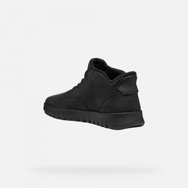  Herrenschuhe GEOX FLEXTRIDE PLUS G011461 SCHWARZ 