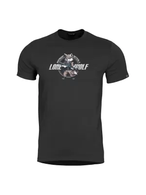 T-Shirt PENTAGON AGERON LONE WOLF K09012 SCHWARZ