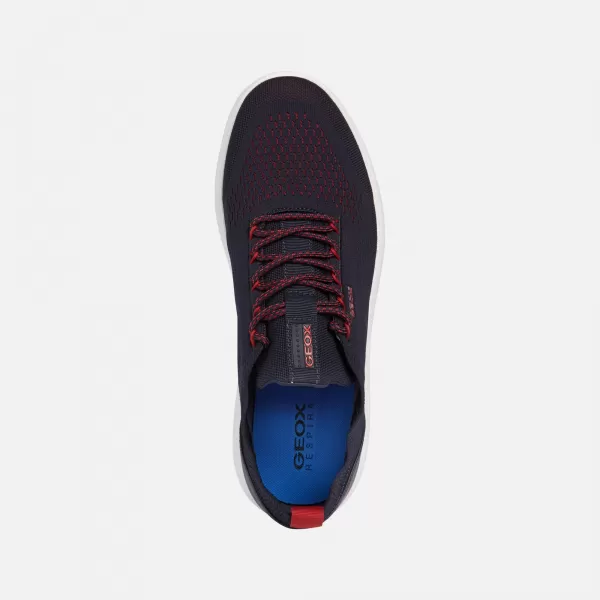  Herren-Sneaker GEOX SPHERICA G002561 DUNKELBLAU 