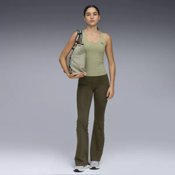  Tanktop PUMA W TAD ESSENTIAL 2 IN 1 TANK 52588982 LUX -ARMEE 