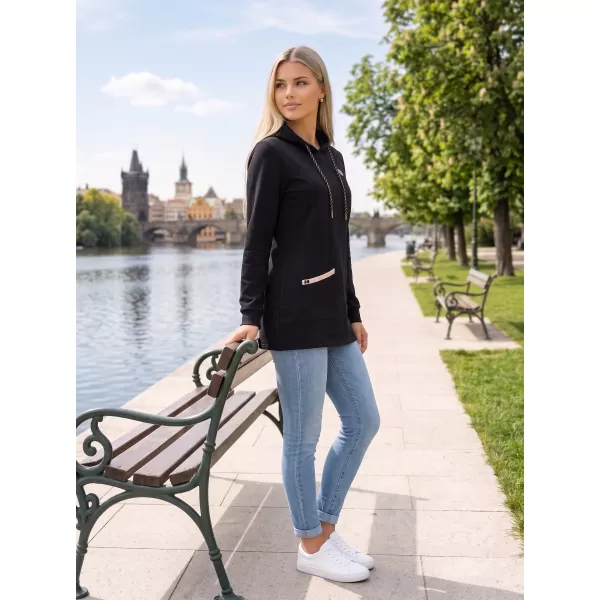  Damen-Sweatshirt ALTISPORT GITA SCHWARZ 