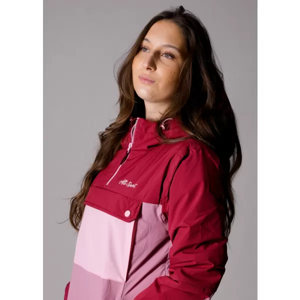  Winterjacke für Damen ALTISPORT GANICE BURGUND 