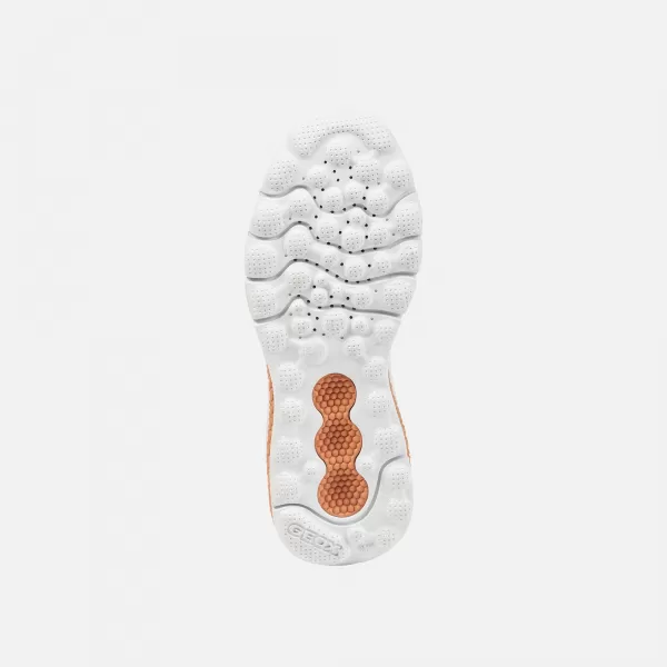  Damen-Sneaker GEOX SPHERICA ACTIF ORANGE 
