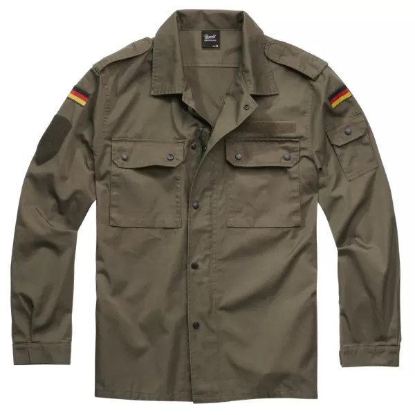  Hemd BRANDIT 4221 OLIVE 