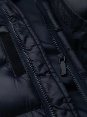 Jacke OMBRE OM-JALJ-0266 MARINEBLAU