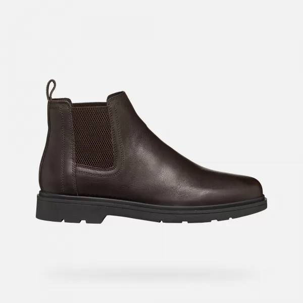  Herrenschuhe GEOX SPHERICA EC1 G006535 DUNKELBRAUN 