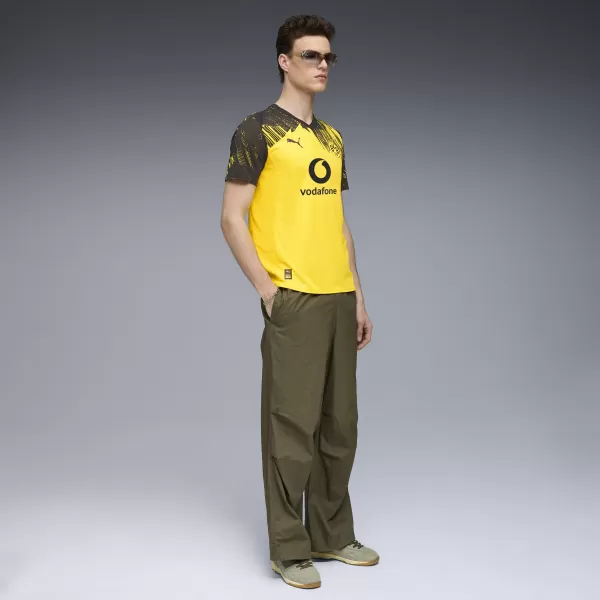  Herren -Trikot PUMA BVB HOME JERSEY REPLICA 78008801 FASTER YELLOW/ SCHNELLER GELB/PUMA SCHWARZ 